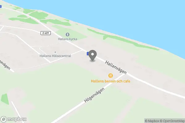 Allshoppen i Hallen - Hallen karta