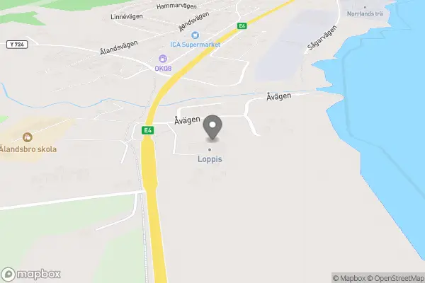 Antik, Fiske och loppis - Älandsbro karta