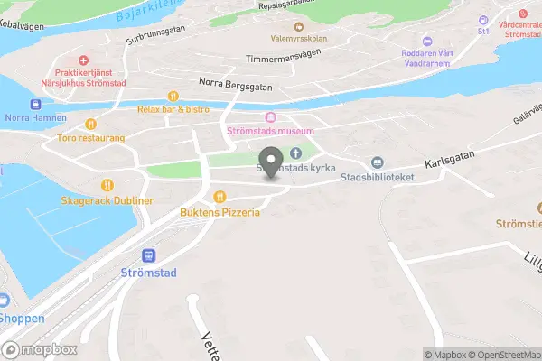 Antik & Quriosa I Strömstad Ab - Strömstad karta
