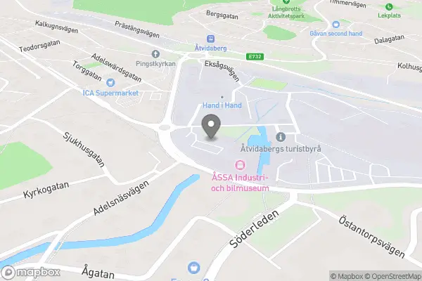 Åter-bruket - Åtvidaberg karta