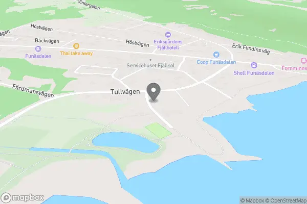 Återbruket Funäsdalen - Funäsdalen karta