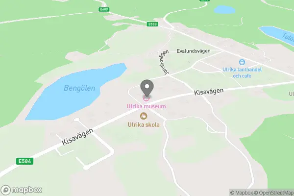 Bakluckeloppis I Ulrika - Ulrika karta