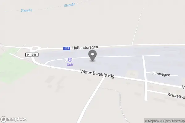 Båstadportens loppis - Östra Karup karta