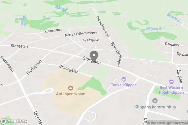 Bönens Hus - Klippan karta