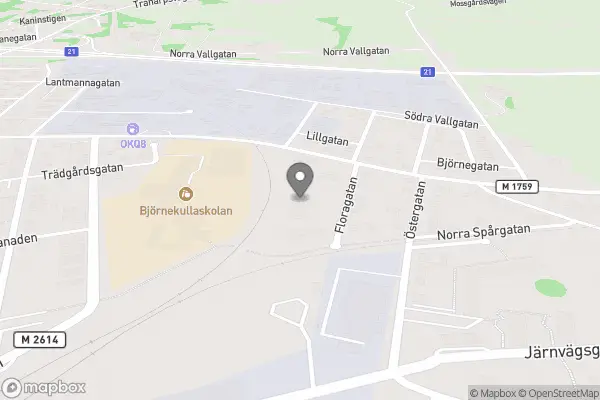 Boulehallen - Åstorp karta