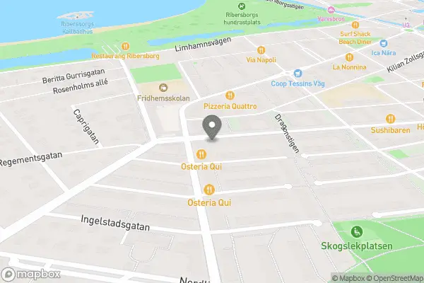 Boutique 100 - Malmö karta