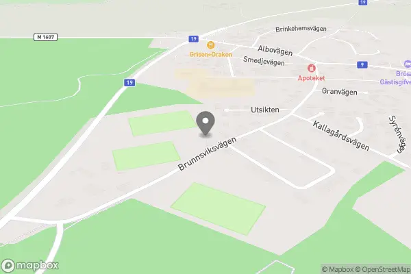 Brösarps IF - Brösarp karta