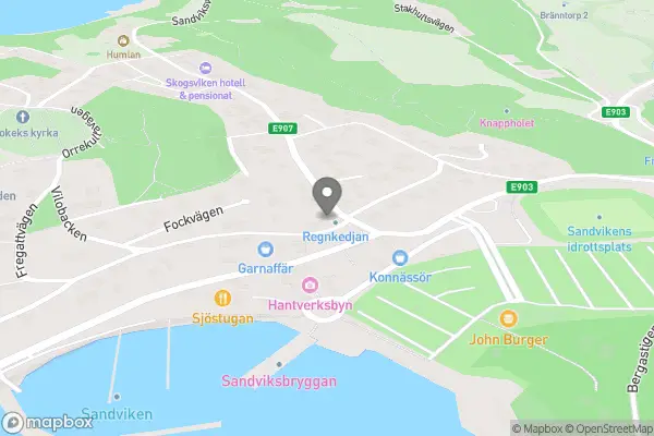Butik Regnkedjan - Inne & Ute - Kolmården karta