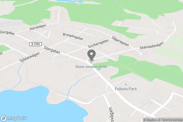 Claes Jonsson Antik - Dalsjöfors karta