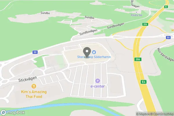 E-Center - Söderhamn karta