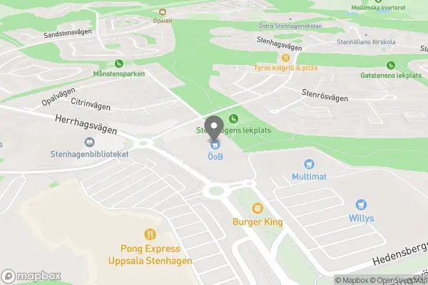 EChurch - Uppsala karta