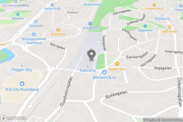 Erikshjälpen Second Hand - Borås karta