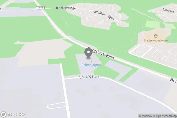 Erikshjälpen Second Hand - Lindesberg karta