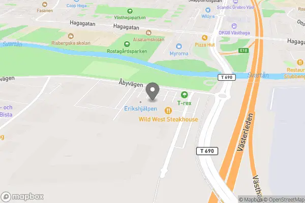 Erikshjälpen Second Hand Örebro - Örebro karta