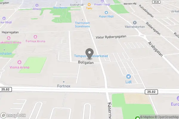 Erikshjälpen Second Hand Växjö - Växjö karta