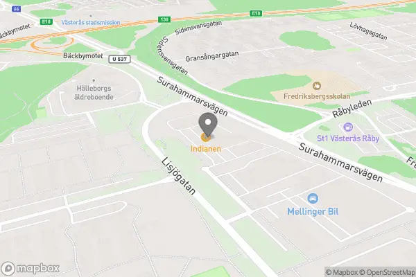 Evo loppis - Västerås karta