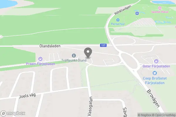 Färjestaden Träffpunkt Öland - Färjestaden karta