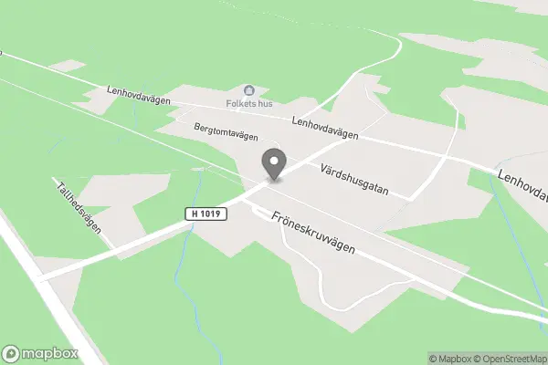 Fröneskruvsvägen - Gullaskruv karta