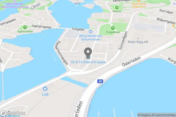 Ge & ta Secondhand - Karlskrona karta