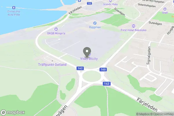 Gotlands Möbelmarknad - Visby karta