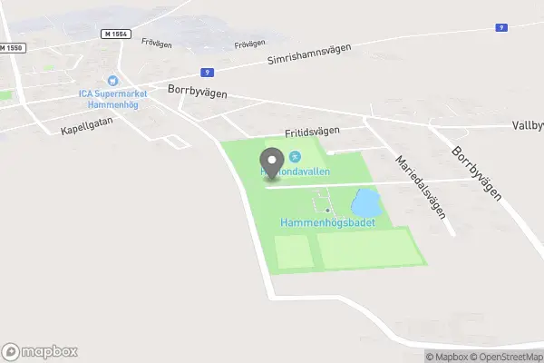 Hammenhögs IF - Hammenhög karta