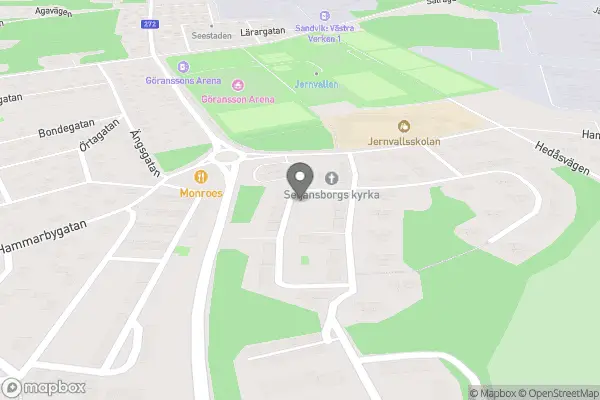 Hantverkarboden Sandviken - Sandviken karta