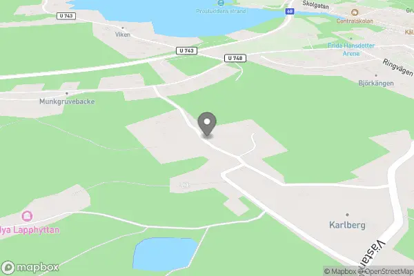 Hembygdsgården Karlberg - Norberg karta
