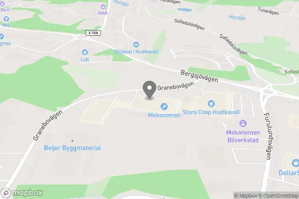 Hjälp Till Liv International Secondhand, Café & Bistånd - Hudiksvall karta