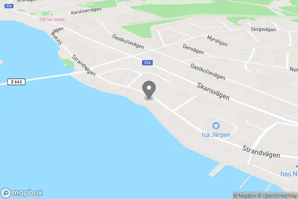 Hjerpens Kuriosa - Järpen karta