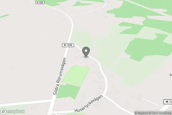 Husaren i SÖDRA RÖRUM - Hörby karta