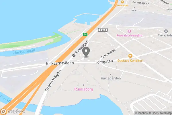 Jonas Hörna - Huskvarna karta
