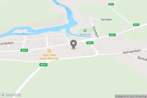 Kaptensbostaden - Mjölby karta