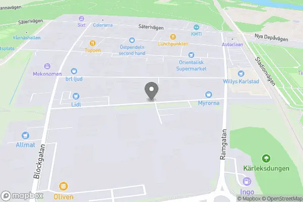 Karlstad Antik och Secondhand - Karlstad karta