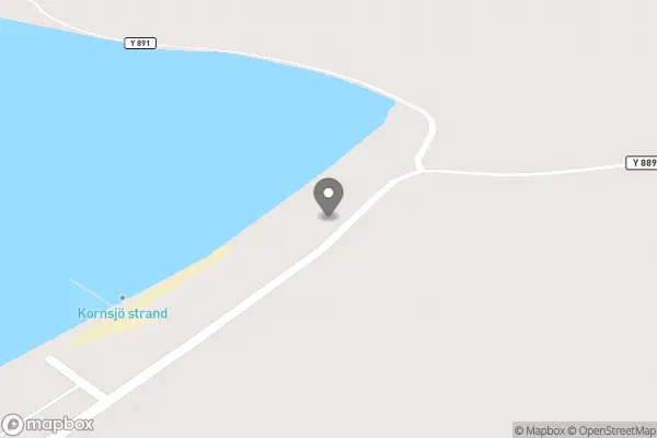 Kornsjö Strand - Bjästa karta