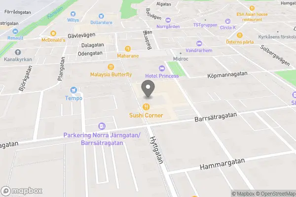 Lilla Ei - Sandviken karta