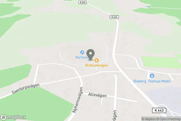 Lions Loppis Bräkne - Bräkne-hoby karta