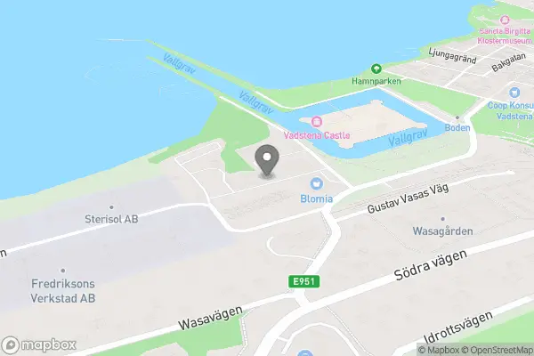 Lions Loppis - Vadstena karta
