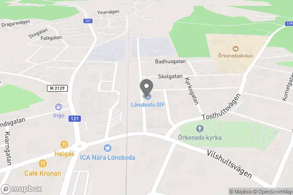 Lönsboda GIF second hand/loppis - Lönsboda karta