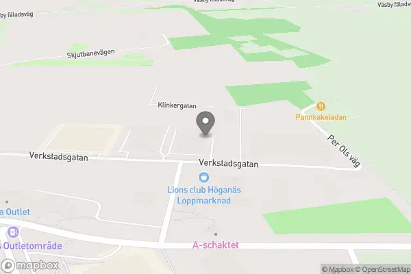 Loppans Möbleria - Höganäs karta