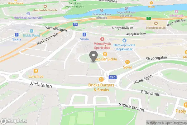Loppis - Nacka karta