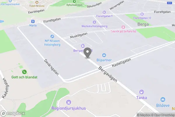 Loppis Shop - Helsingborg karta