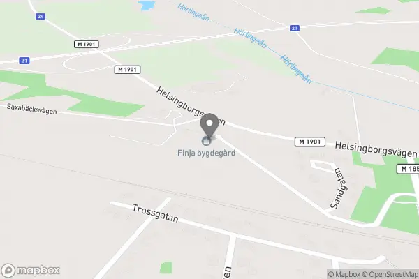 Loppiskällaren I Finja - Loppis Skåne - Finja karta