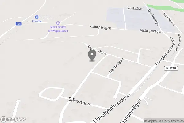 Loppisladan i Förslöv - Förslöv karta