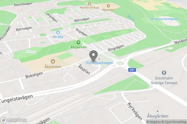 Mötesplats Kupan Röda Korset Västerhaninge - Västerhaninge karta