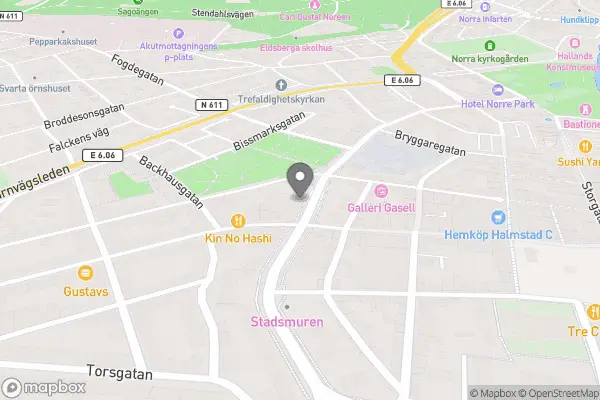 Myrorna - Second hand Halmstad - Halmstad karta