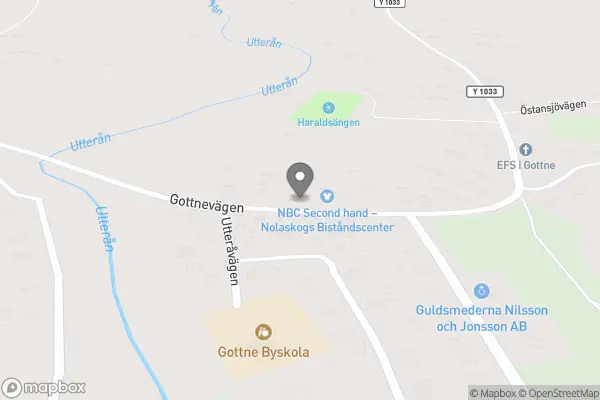 Nolaskogs Biståndscenter - Mellansel karta