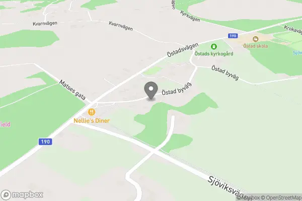 Östads Missionsförsamling - Sjövik karta
