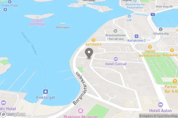 Peddas Record & Game - Karlskrona karta