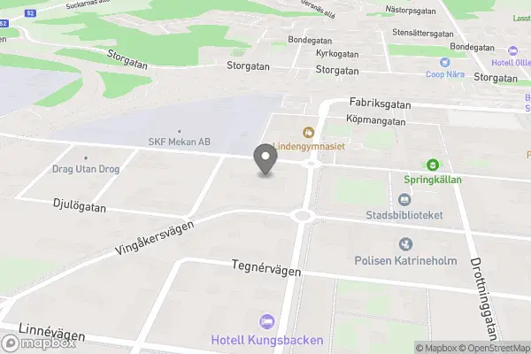 Röda Korset - Katrineholm karta