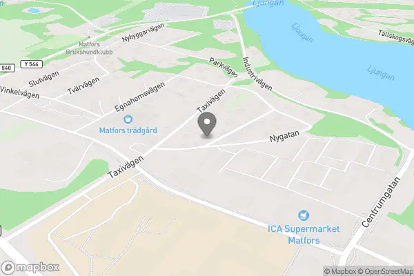 Röda Korset Kupan Matfors - Matfors karta
